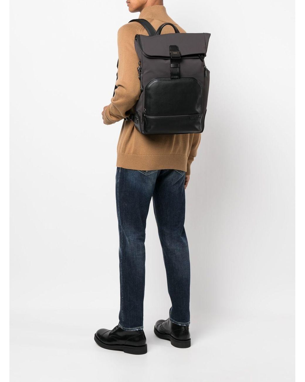 Tumi Zaino Multi-pocket Backpack in Black for Men | Lyst