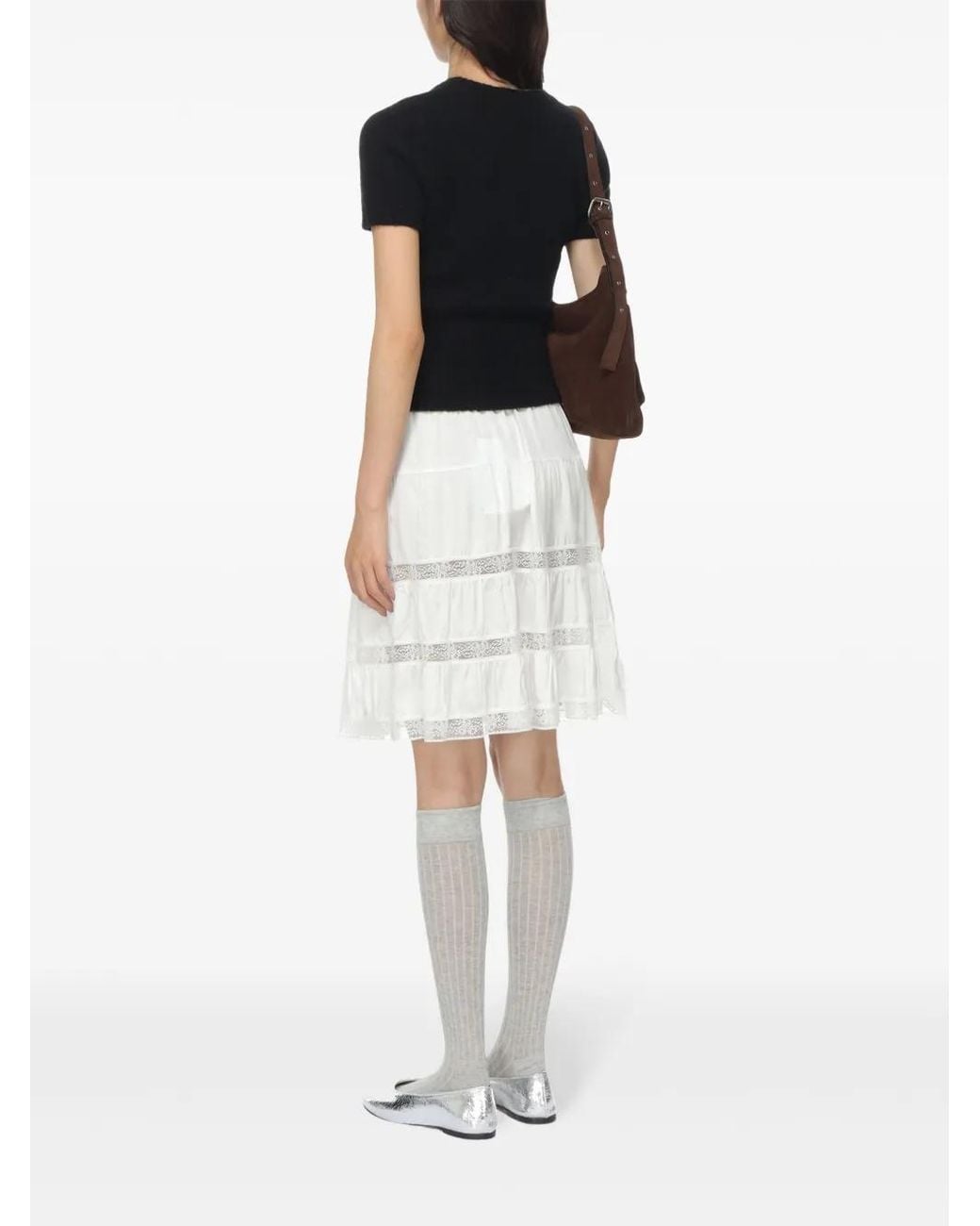 GIMAGUAS White Cielo Skirt