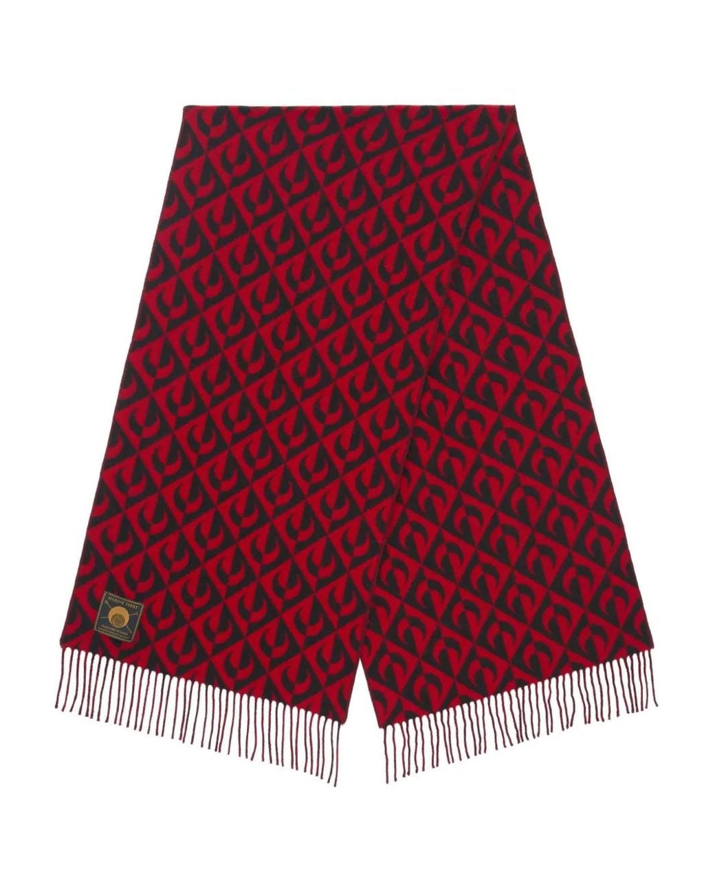 MARINE SERRE Red Scarfs