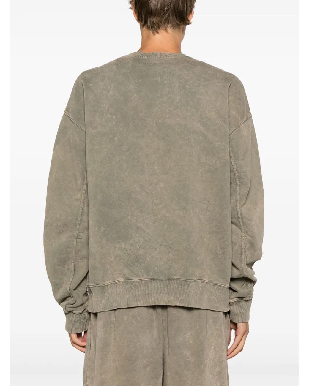A_COLD_WALL* Gray Khaki Cotton Sweatshirt for men