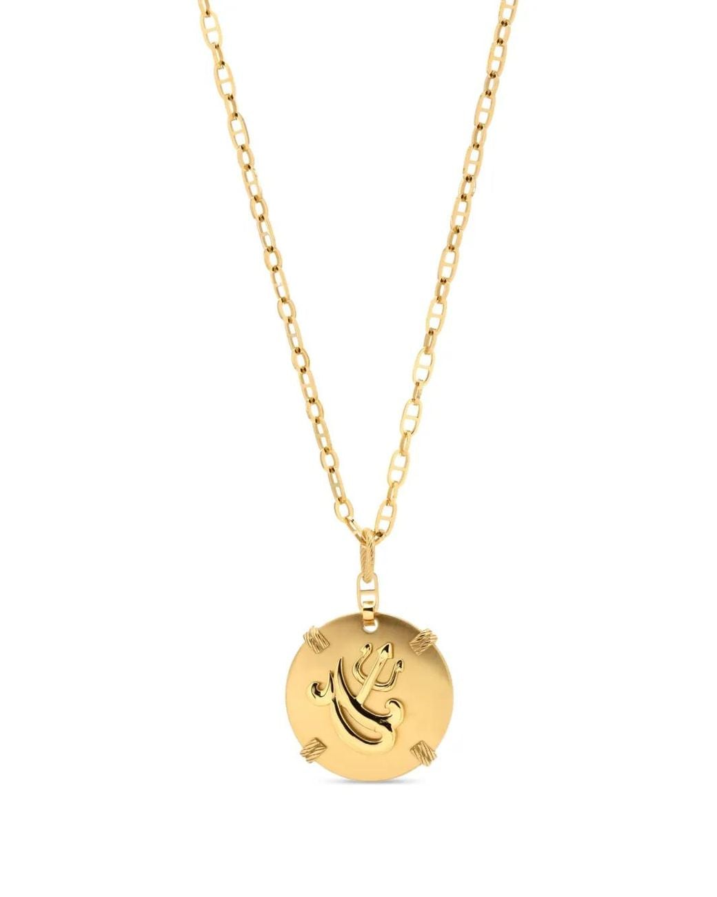 Charriol Metallic Zodiac Aquarius Necklace