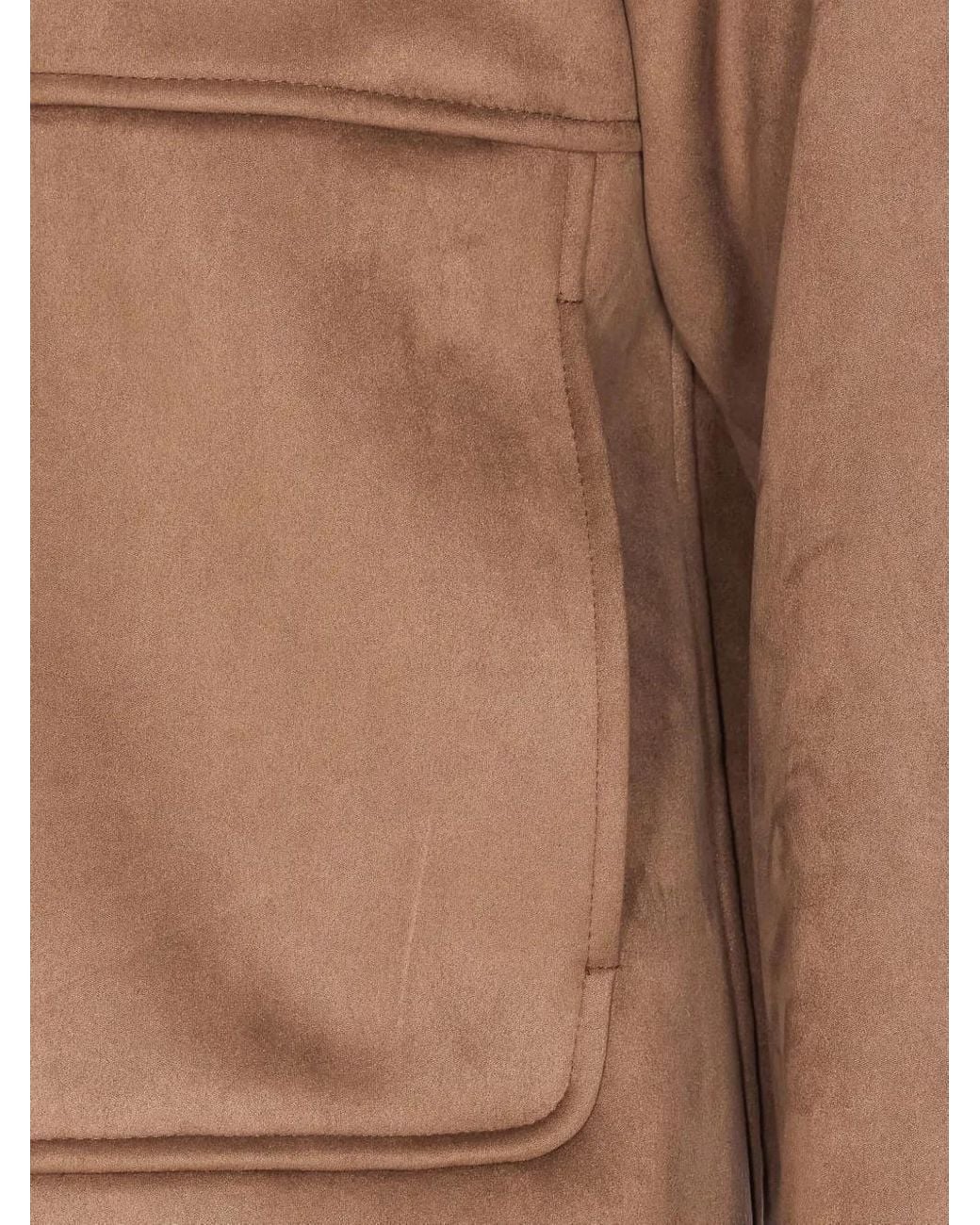 Herno Brown Welt-Pocket Hooded Jacket for men