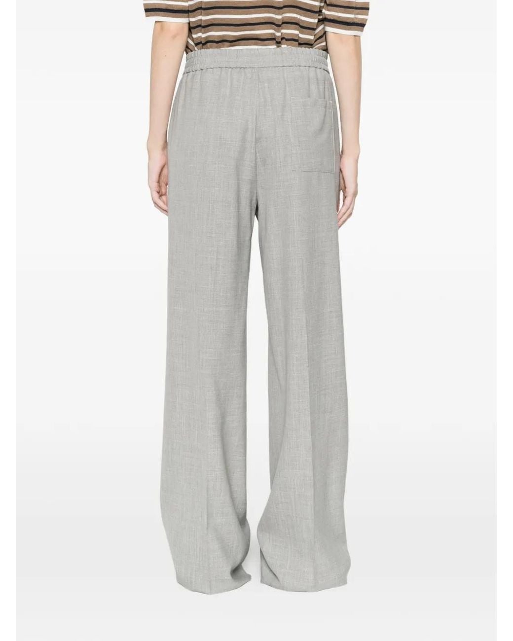 Berwich Gray Drawstring Trousers