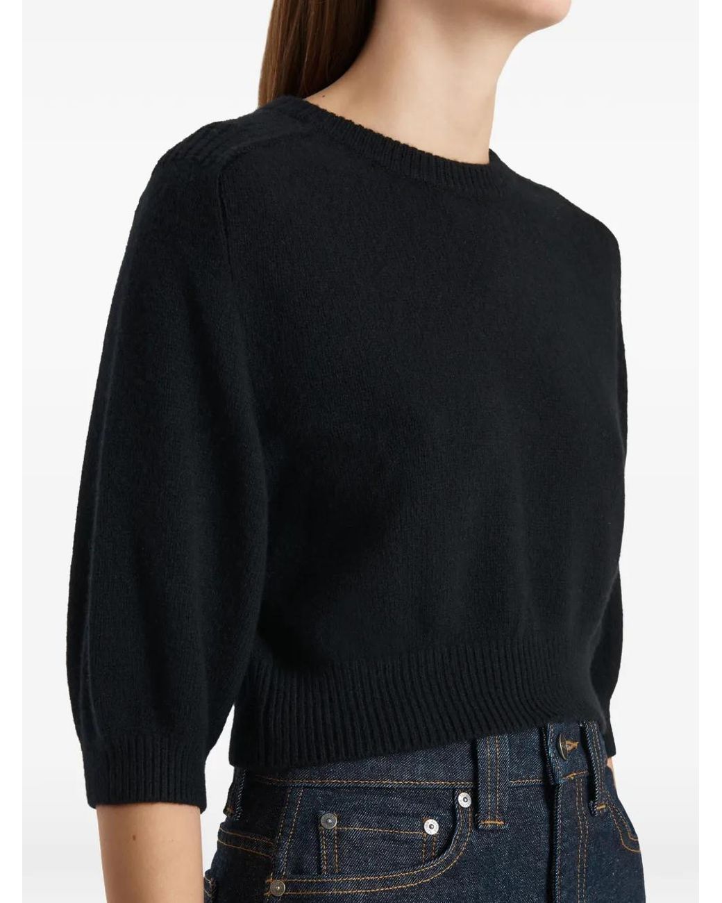 Jersey Lorelai Khaite de color Black