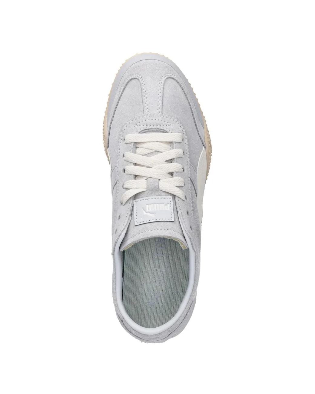 PUMA White Baskets Bella À Empiècements