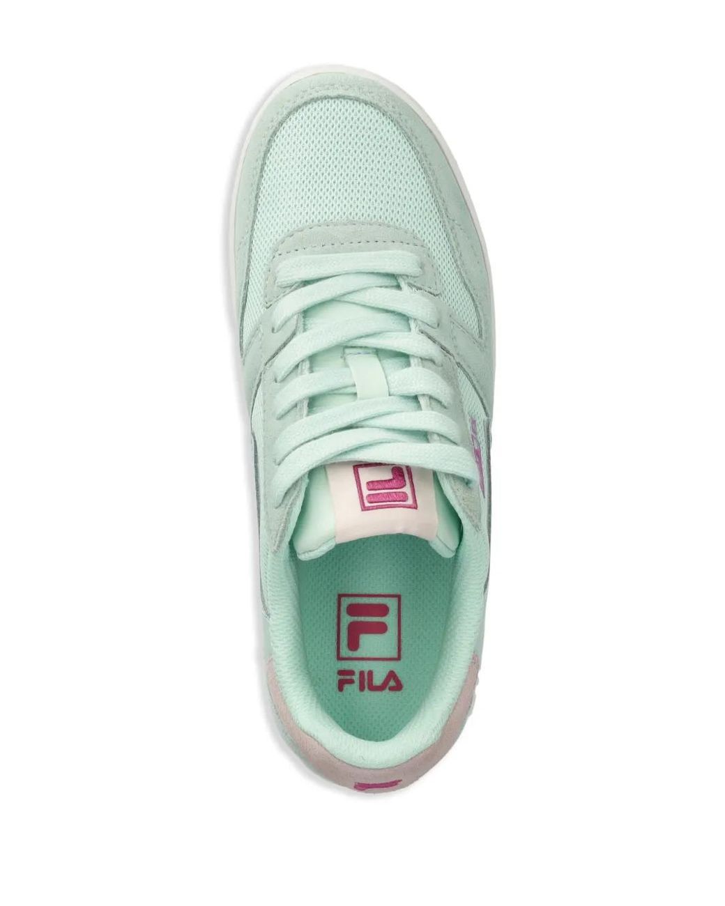 Fila Green Logo-Patch Sneakers