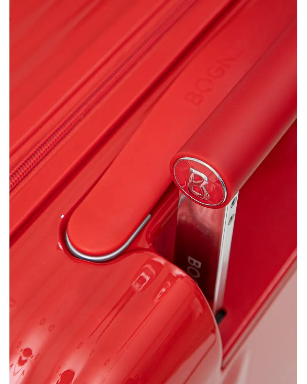 Bogner Red Piz C55 Logo-Embossed Hardshell Suitcase