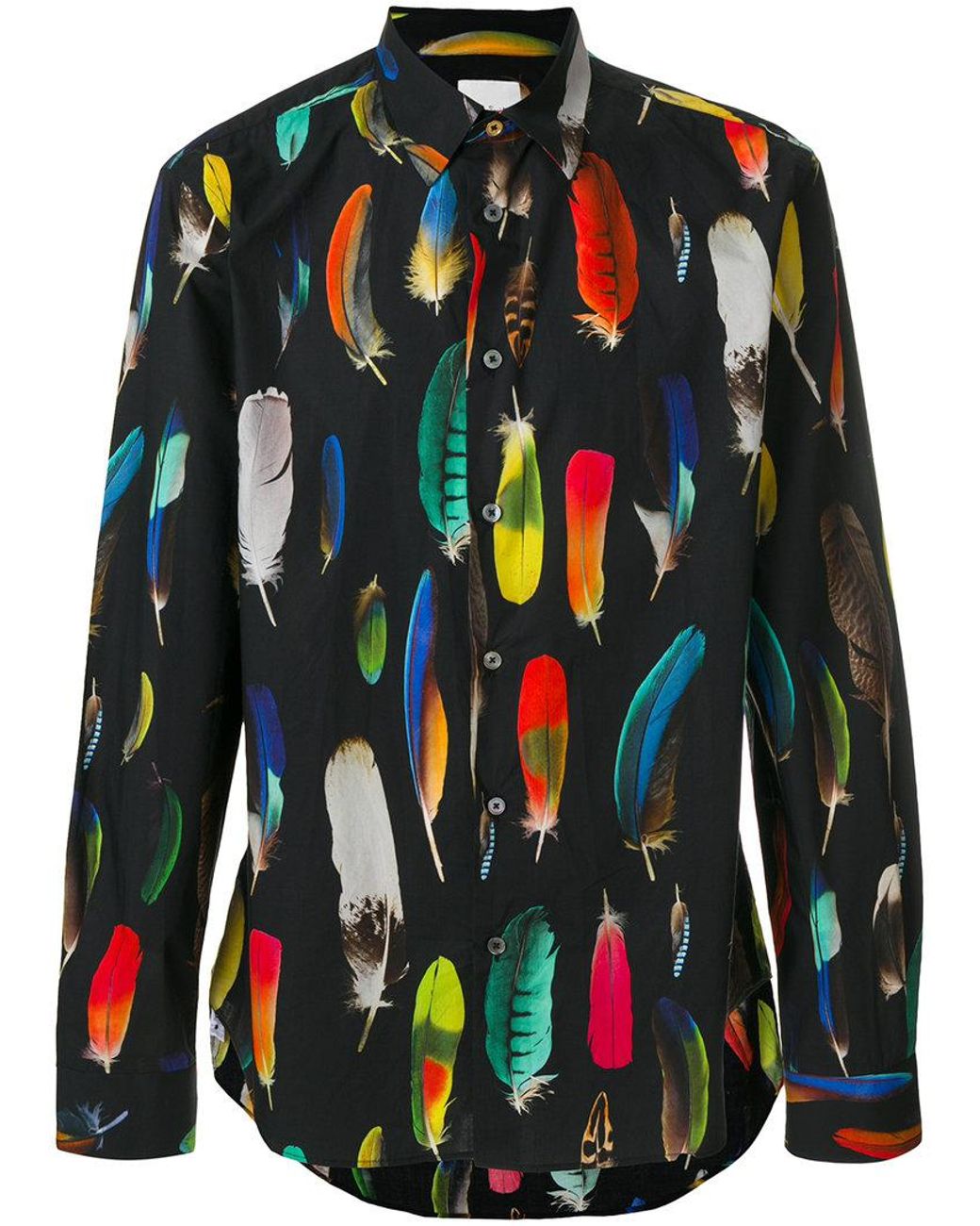 paul smith feather shirt