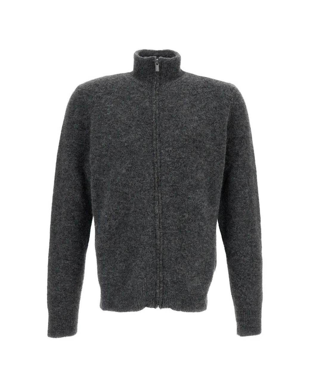 Barena Gray Pull Zippé À Col Montant for men