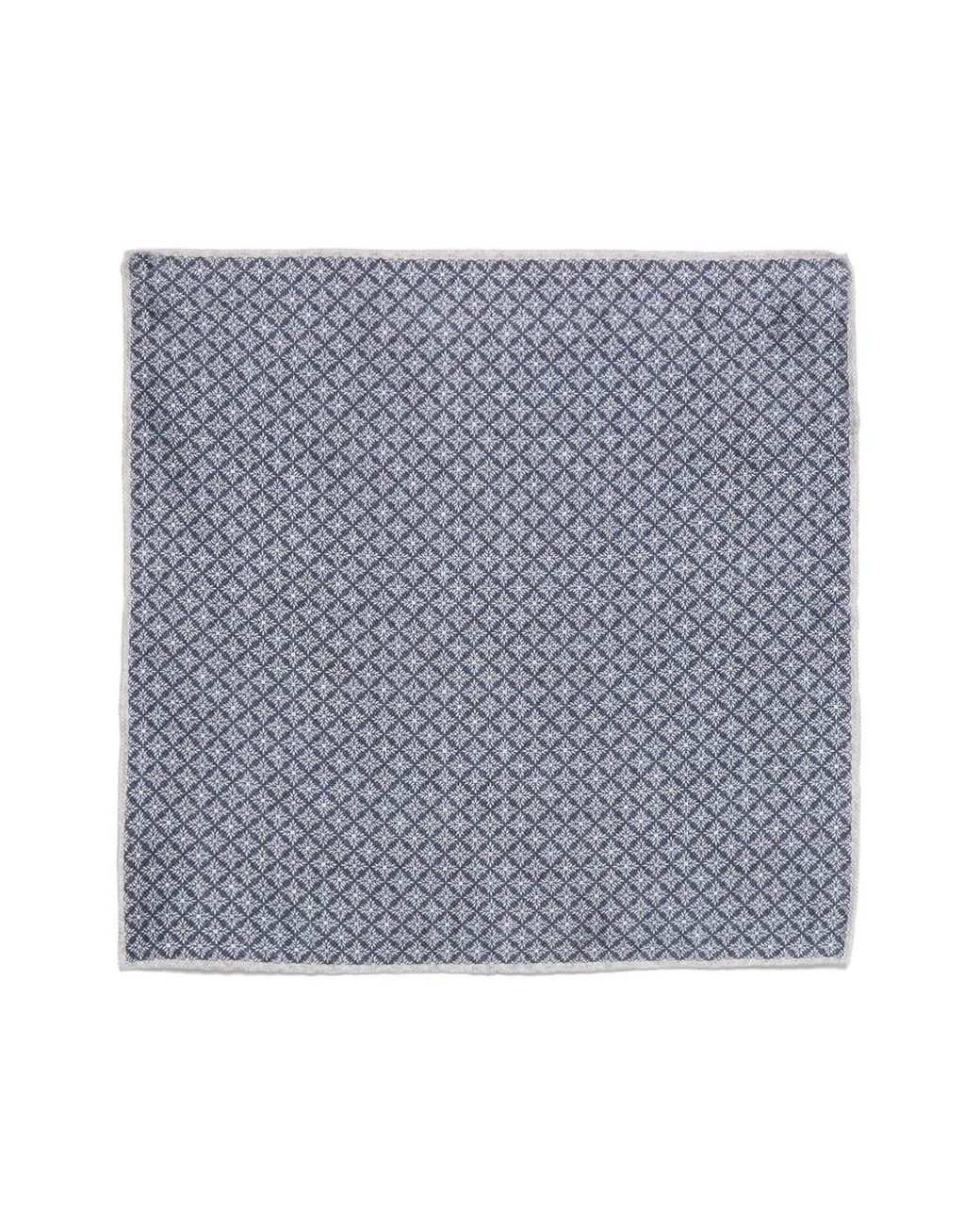 Brunello Cucinelli Gray Pocket Square Accessories for men
