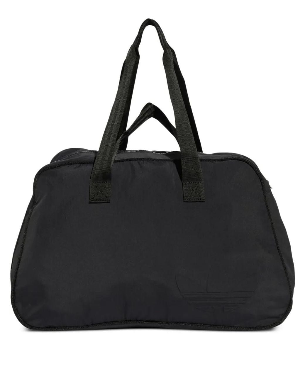 Adidas Black Logo-Embossed Bowling Bag