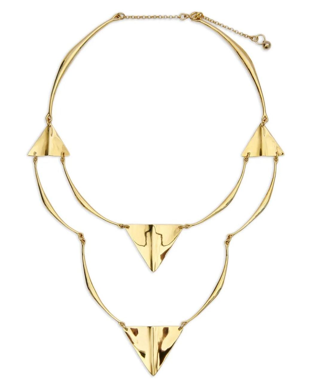 Collar Long Isabel Marant de color Metallic