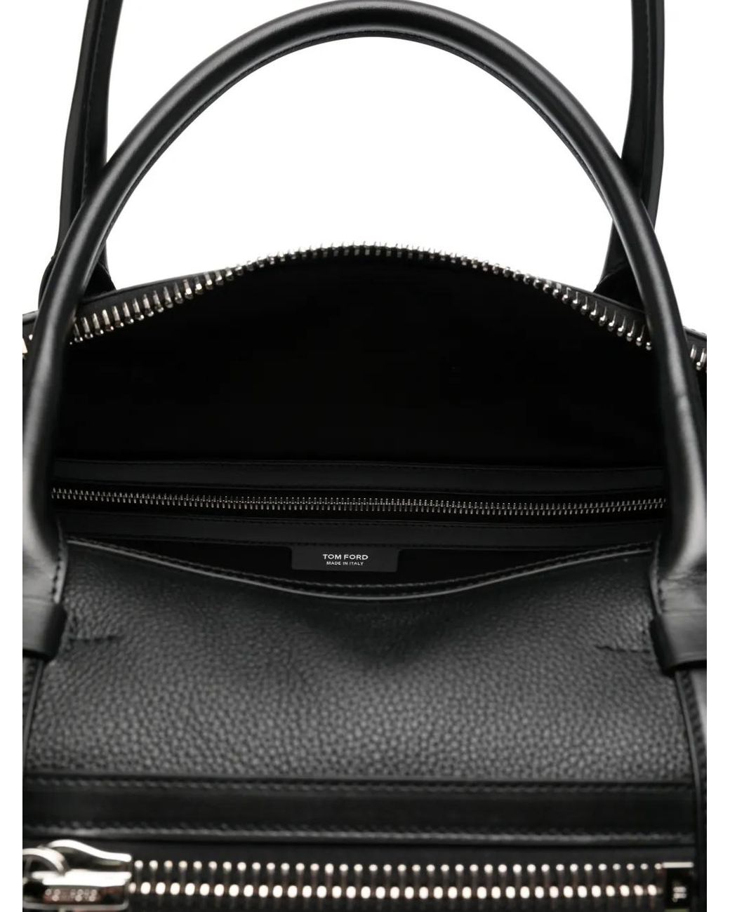 Tom Ford Black Zip-Pocket Luggage for men