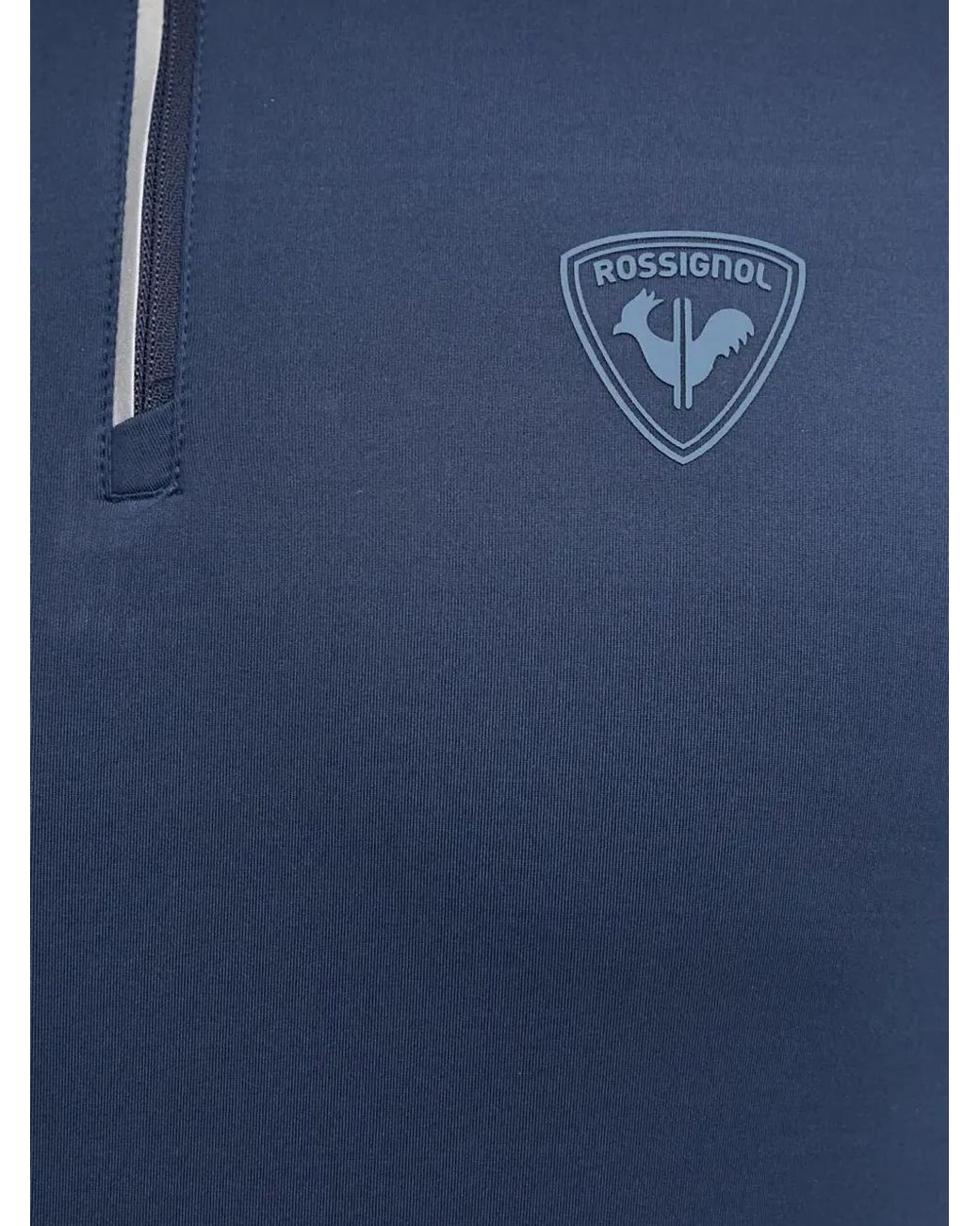 Rossignol Blue Classique Half-Zip Base Layer for men