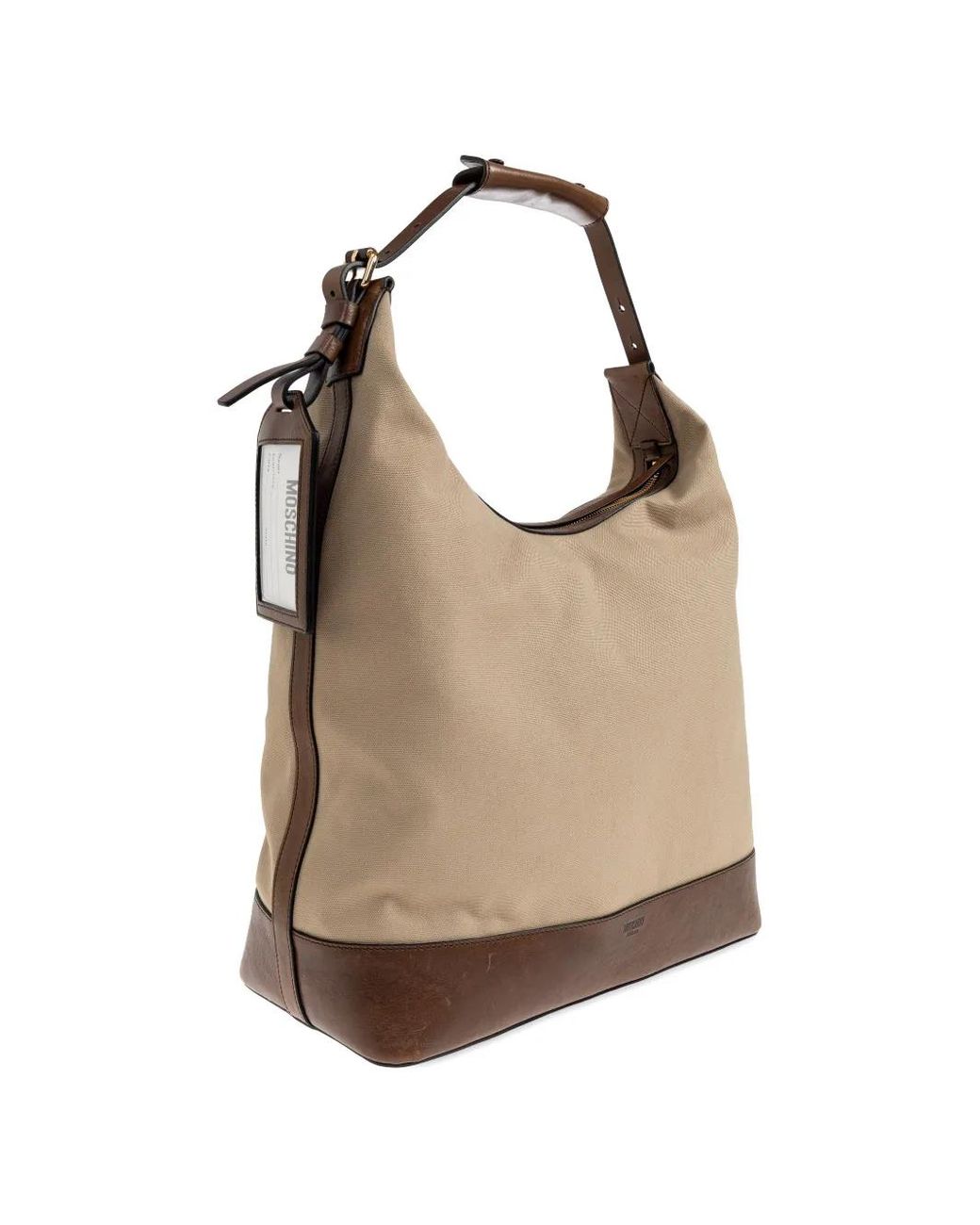 Moschino Natural Sac À Main À Anse Sur Le Dessus for men