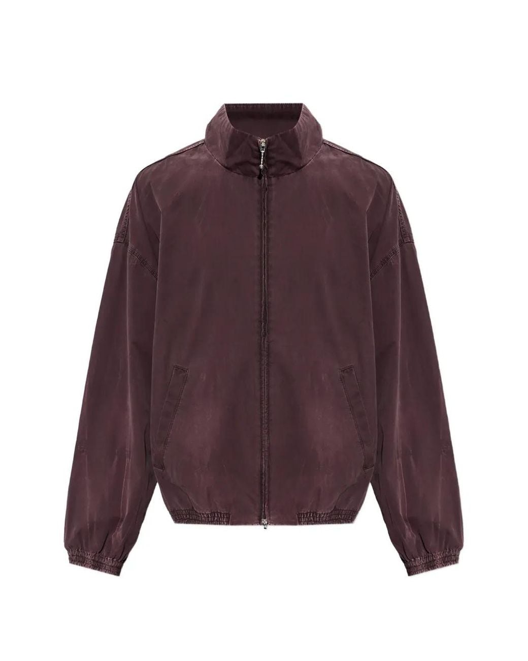 Agolde Purple Marshall Zip-Up Jacket for men