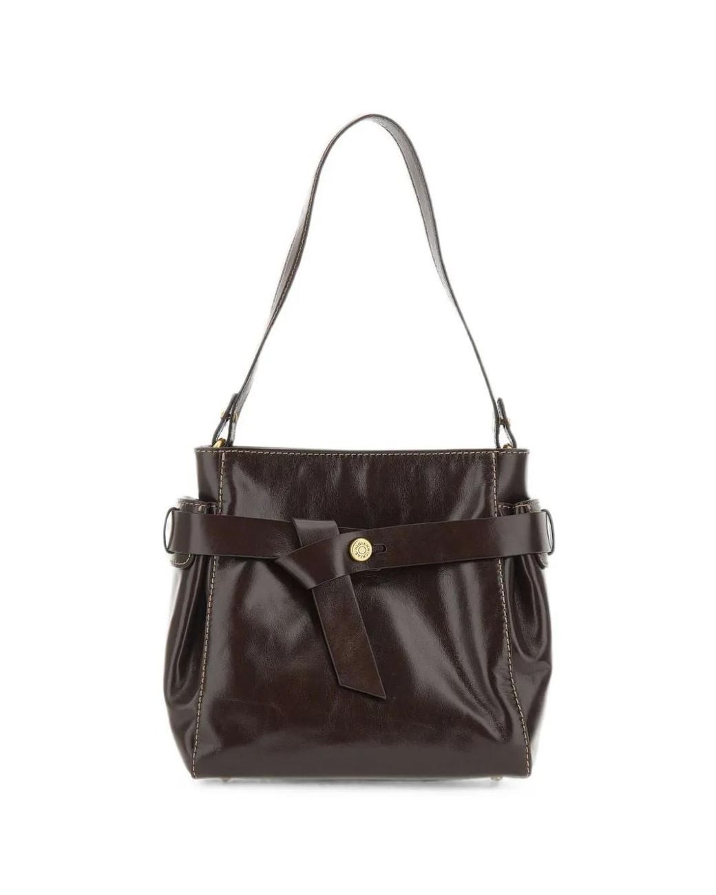 Gianni Chiarini Black Miranda Leather Shoulder Bag