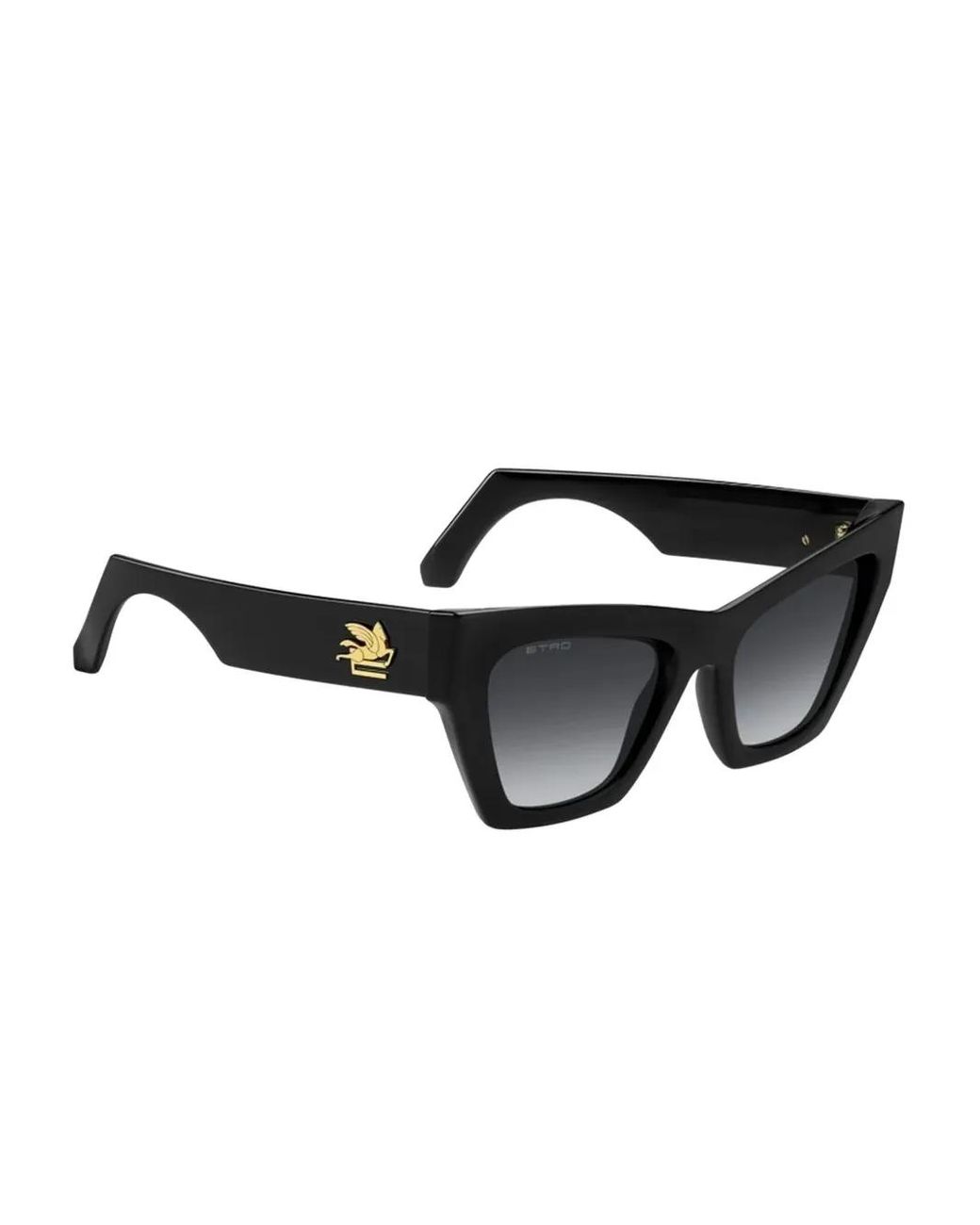Etro Black Cat-Eye Frame Sunglasses