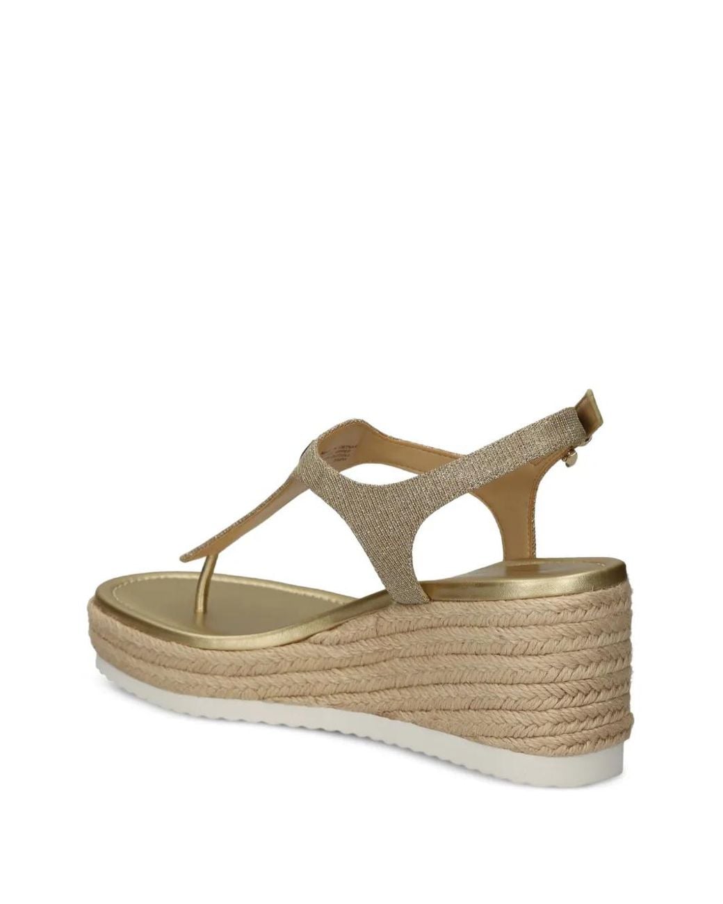 MICHAEL Michael Kors Metallic Espadrilles Mit Plateau