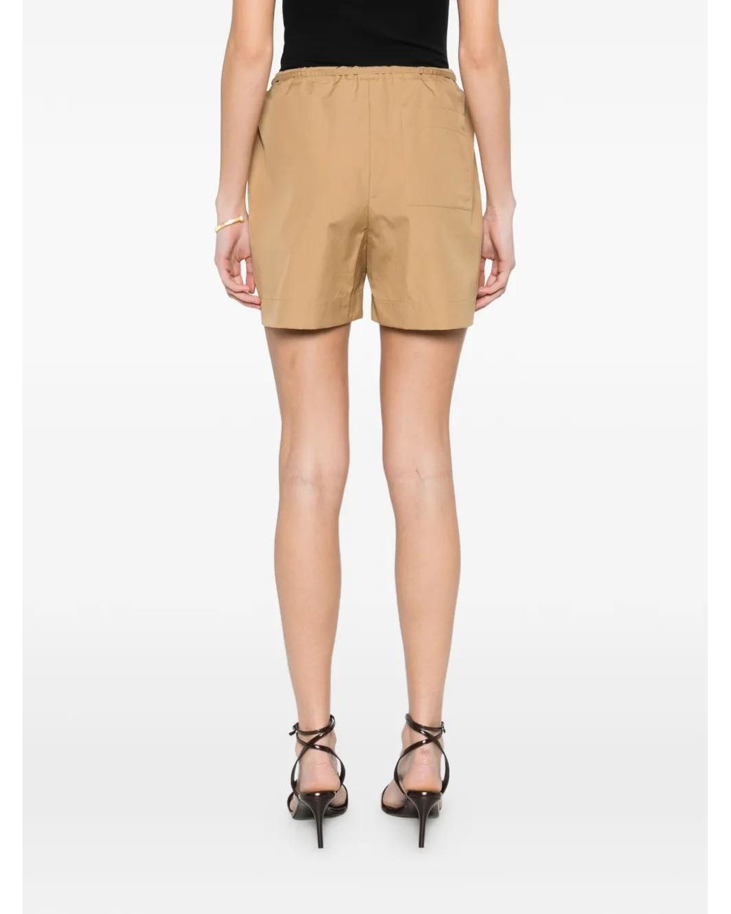 Loulou de Saison Natural Drawstring Shorts