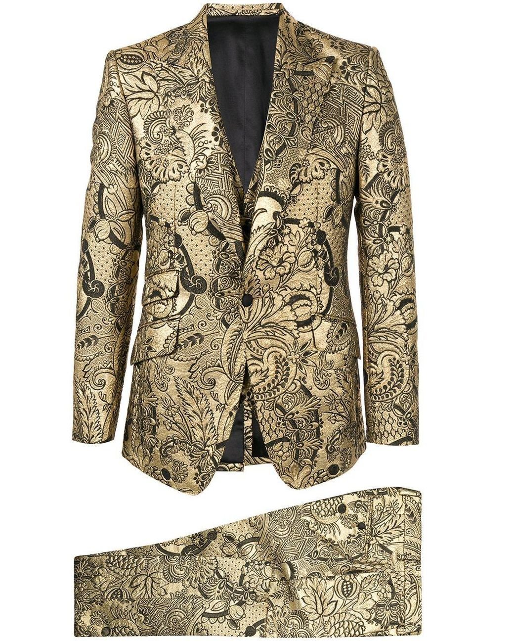 Herren Bekleidung Anzüge Zweiteilige Anzüge Dolce & Gabbana Synthetik Zweiteiliger Anzug in Blau für Herren 