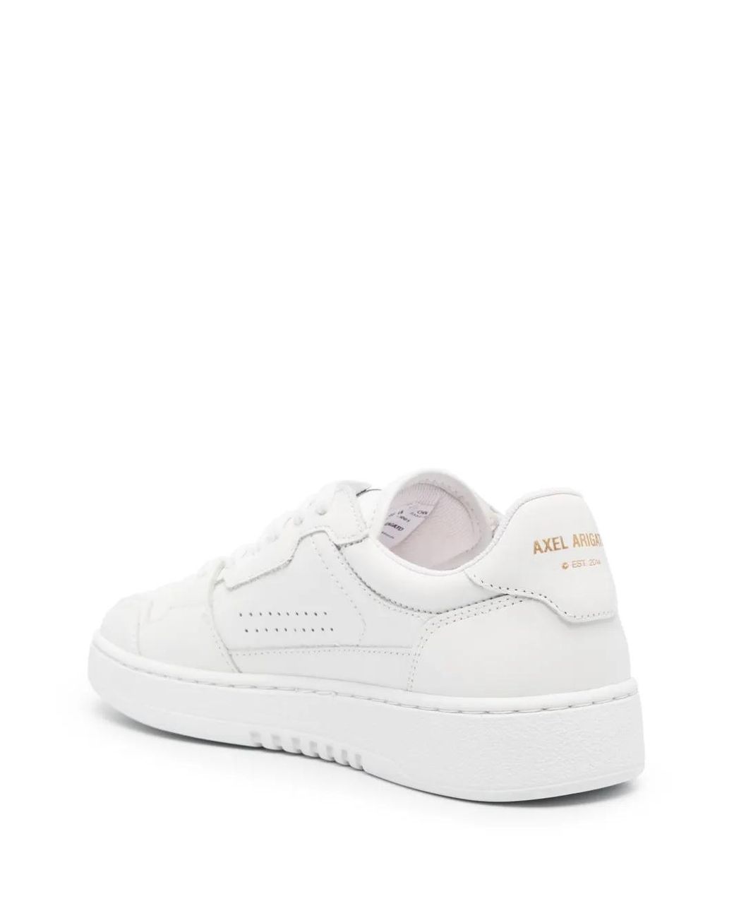 Axel Arigato White Dice Lo Leather Sneakers
