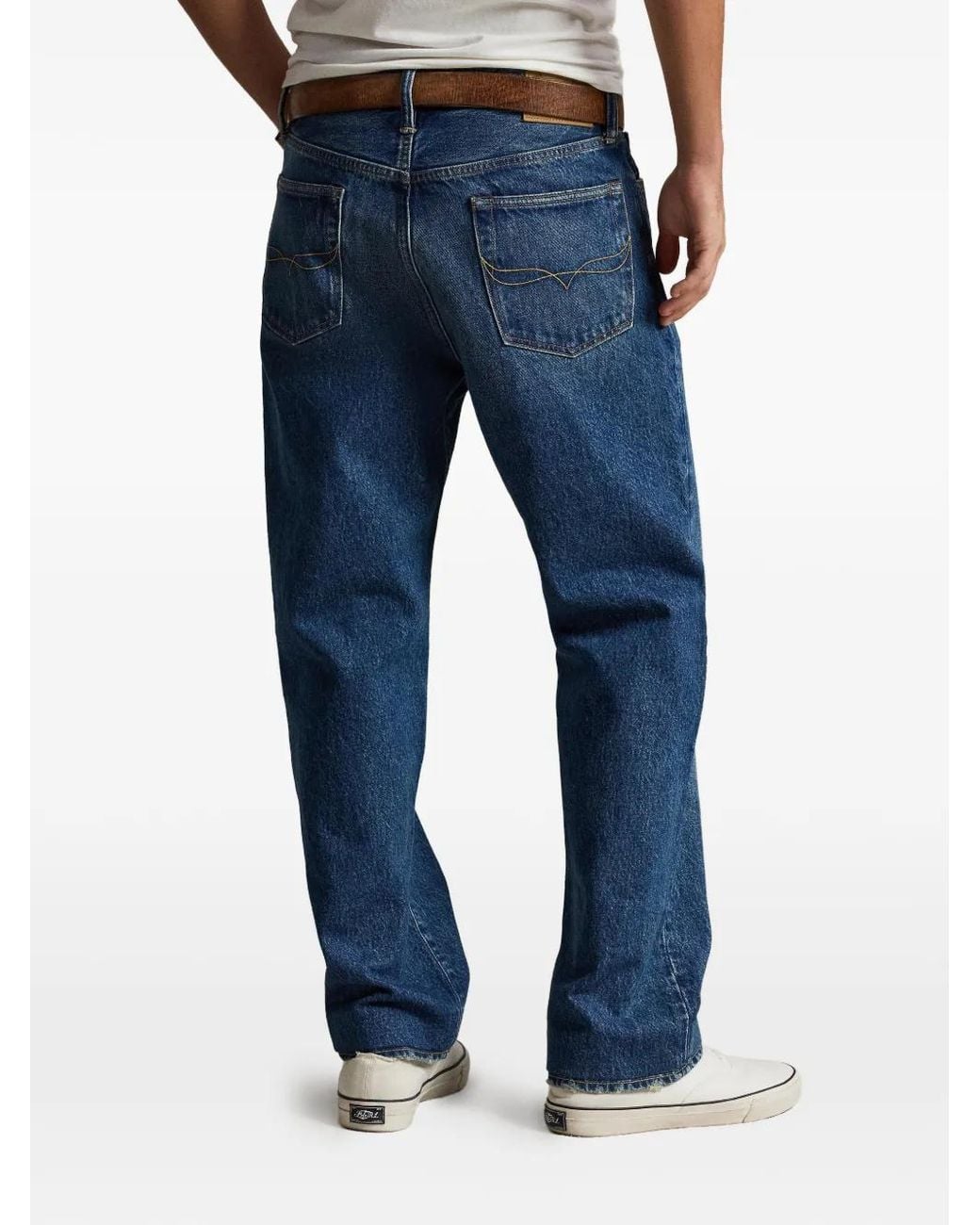 Polo Ralph Lauren Blue Heritage Straight Jeans for men
