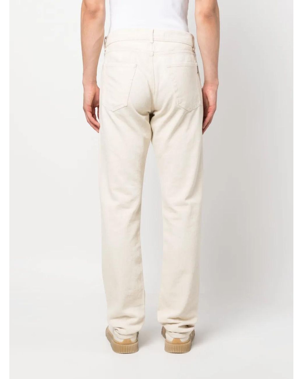 Aspesi Straight Jeans in het Natural voor heren