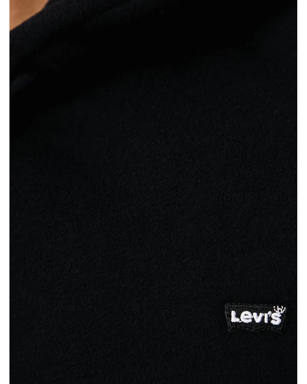 Levi's Black Drawstring Sweatshirt
