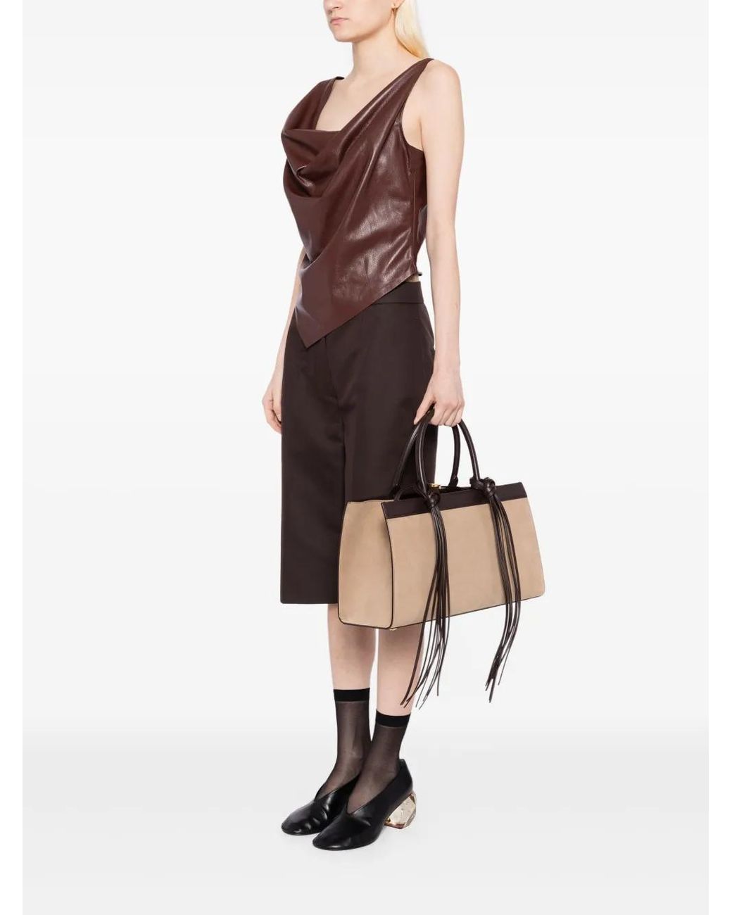 【RECTO】 IBIZA CABAS BAG IN SUEDE RECTO - Official Website