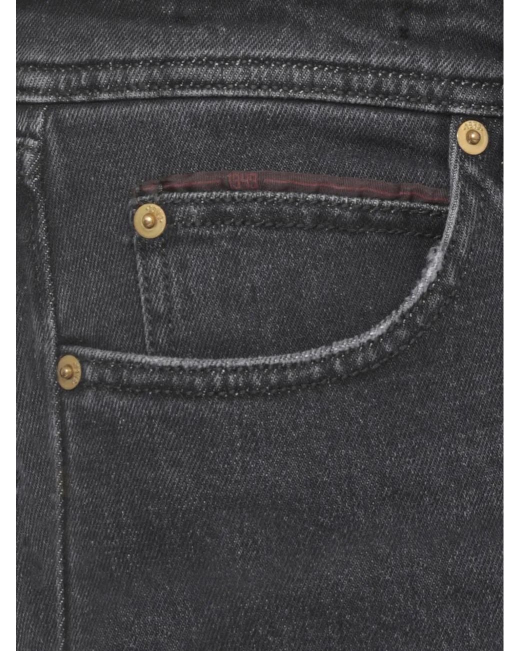 Briglia 1949 Gray Five-Pocket Trousers for men