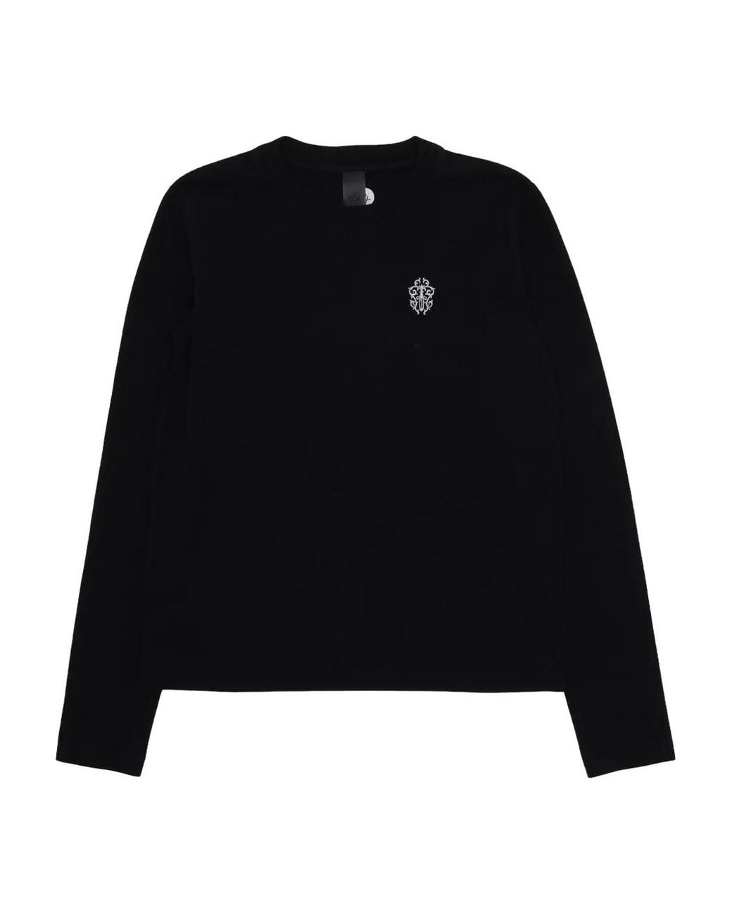 Chrome Hearts Black Heavyweight Dagger-Embroidered T-Shirt for men
