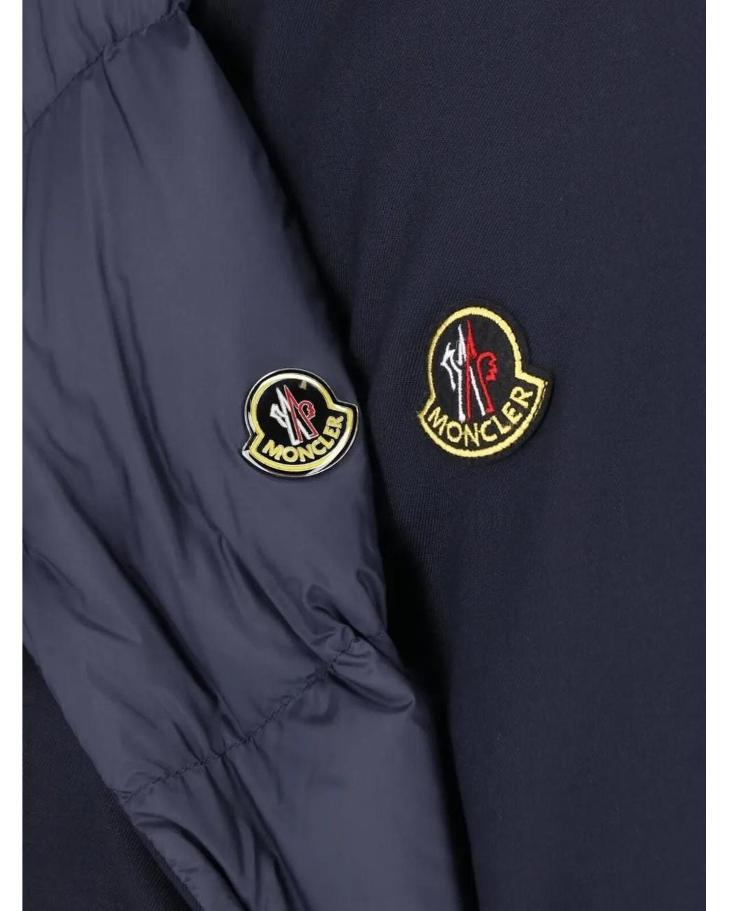 Moncler Blue Reversible Quilted Gilet for men