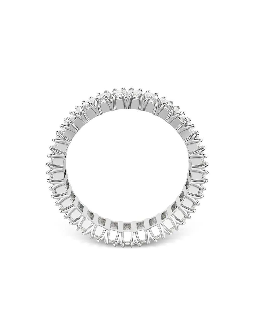 Swarovski Metallic Matrix Ring Mit Baguetteschliff