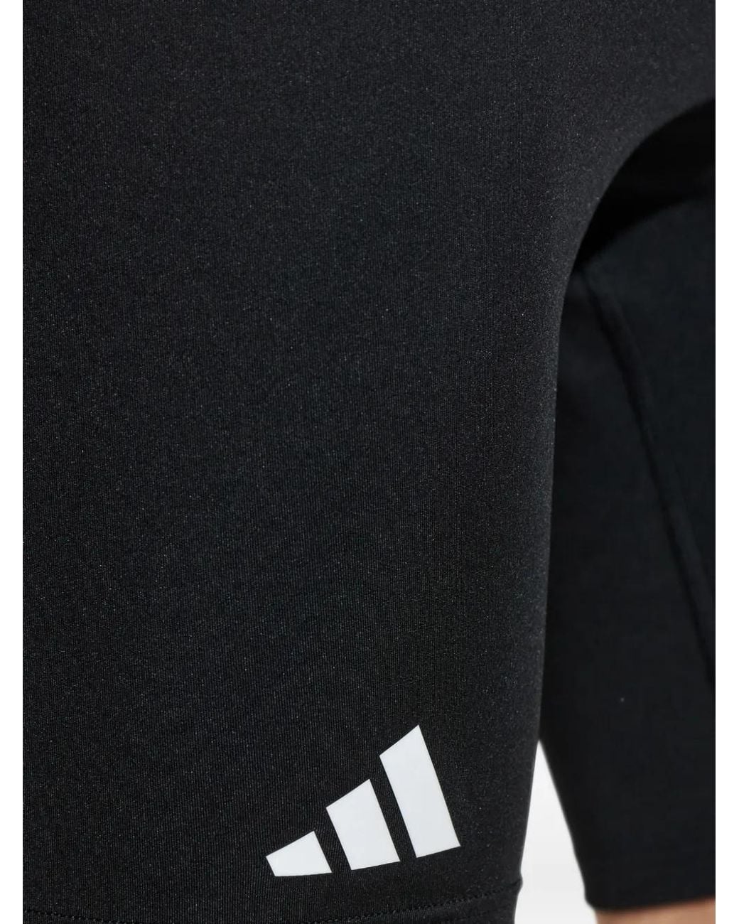 Adidas Black Adizero Essentials Running Short Tights for men
