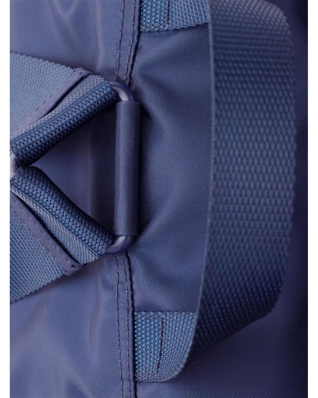 Prada Blue Rucksack Aus Re-Nylon