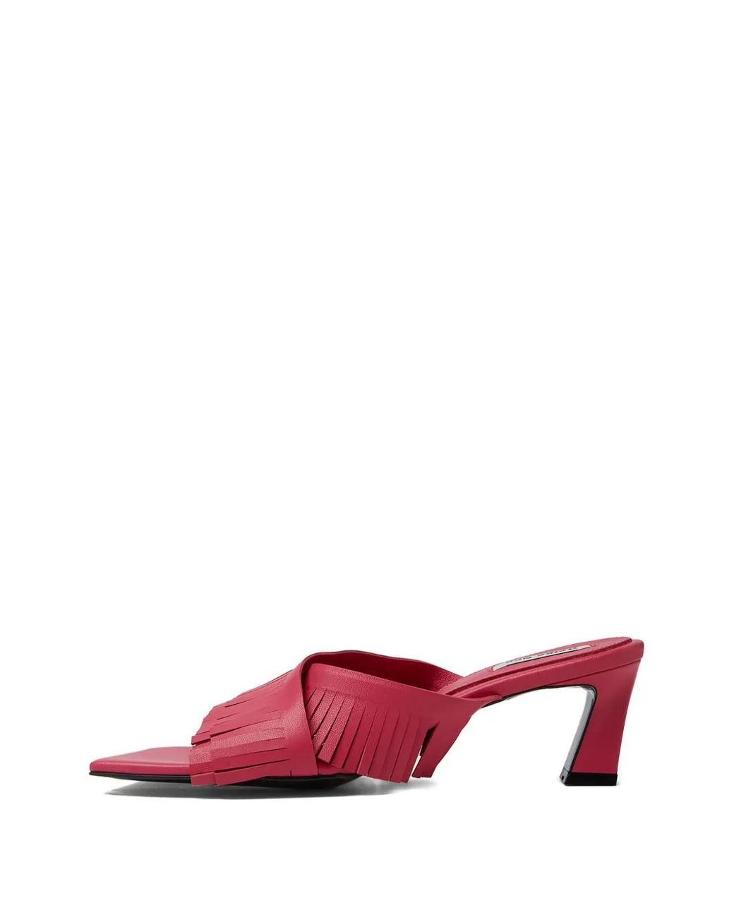Reike Nen Red 60Mm Fringed Sandals