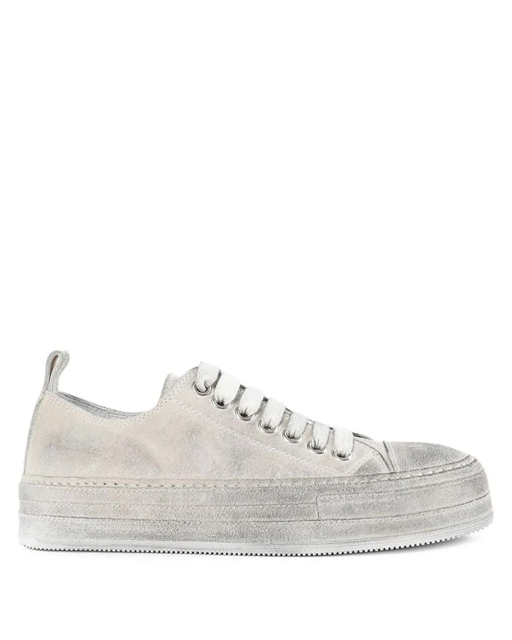 Ann Demeulemeester White Nono Low-Top Sneakers