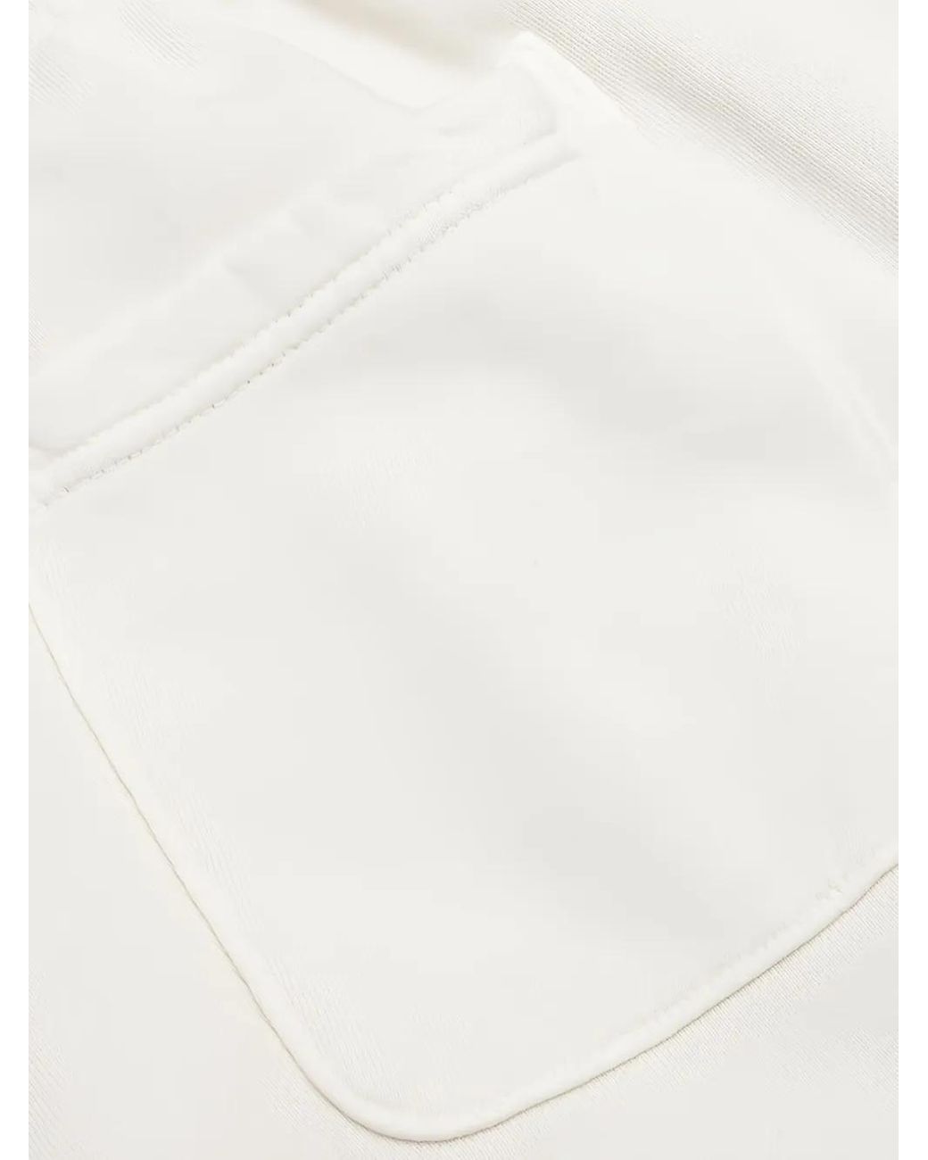 John Elliott White Drawstring Pocket Trousers for men