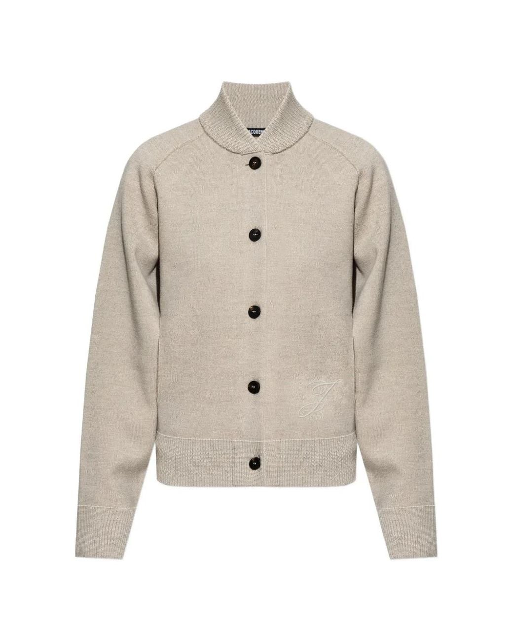 Jacquemus White Cardigan The Lavande