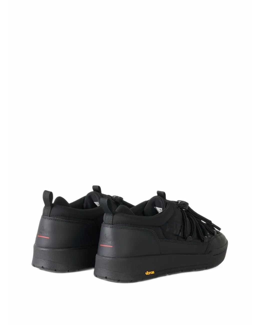 Bogner Fire + Ice Black Paris Low-Top Sneakers for men