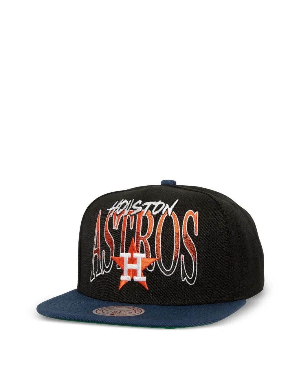 Mitchell & Ness Black Houston Astros Cooperstown Collection Rise Up Cap for men
