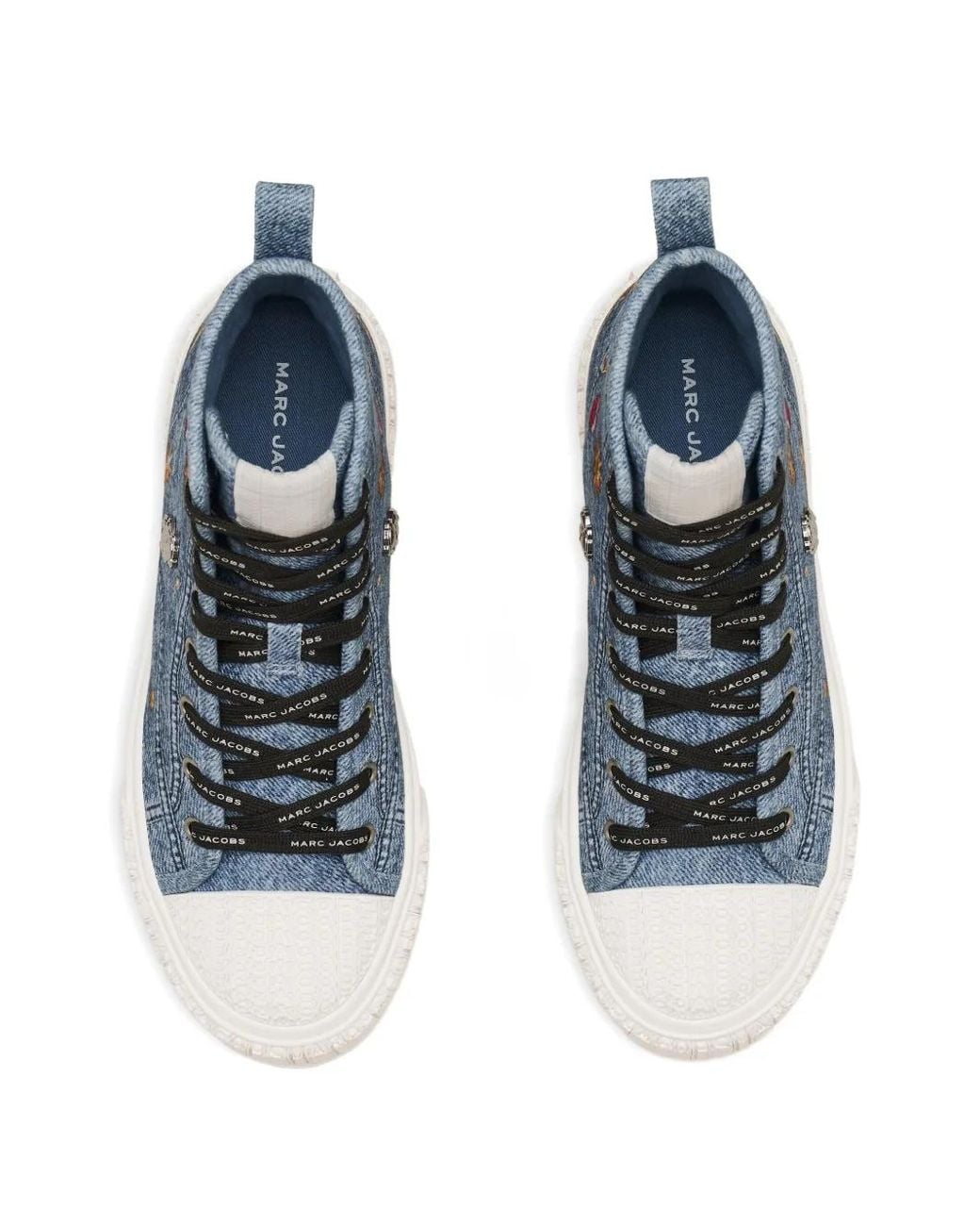 Marc Jacobs Blue The High Top Sneakers