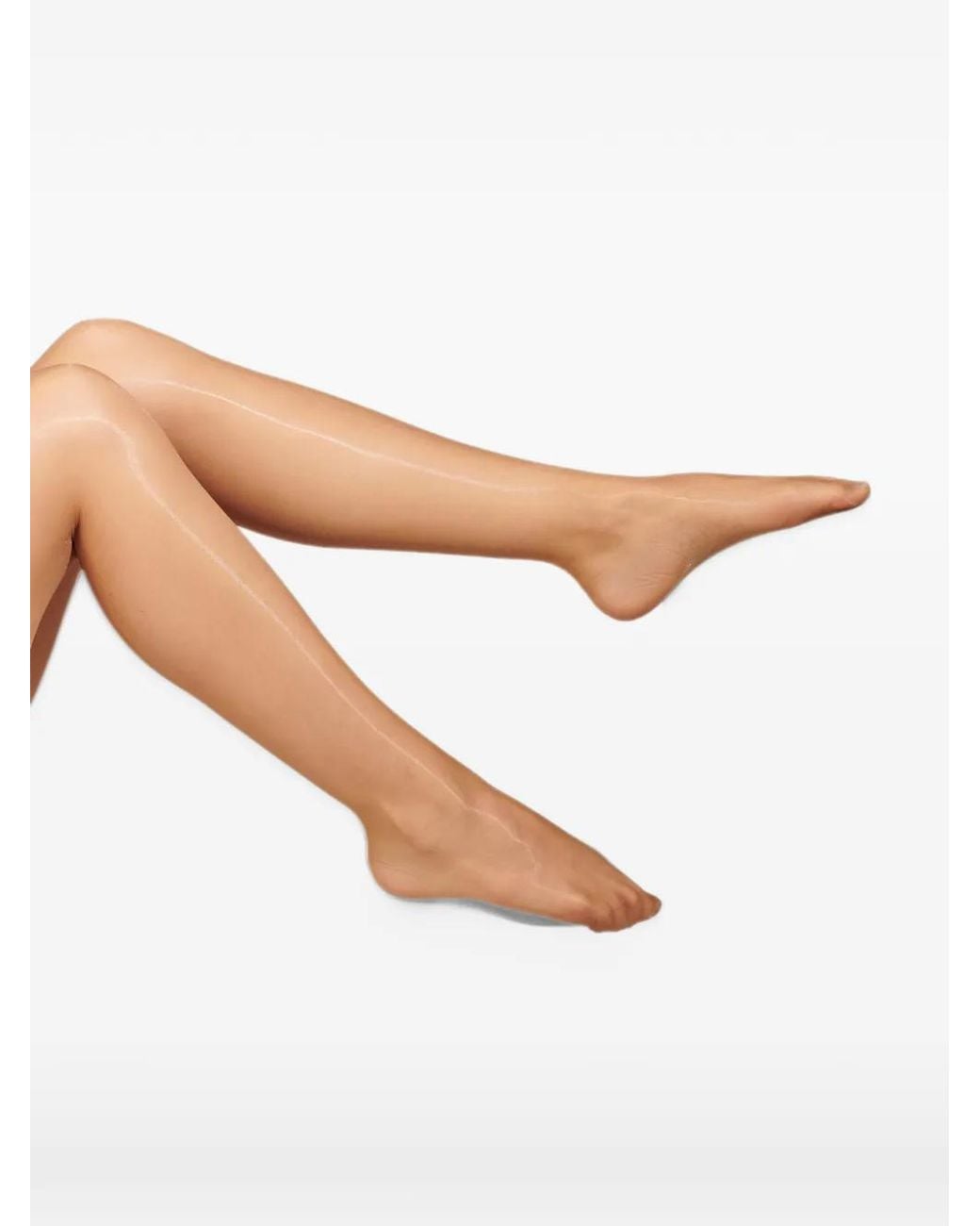 Scandale White High-Shine 10D Tights