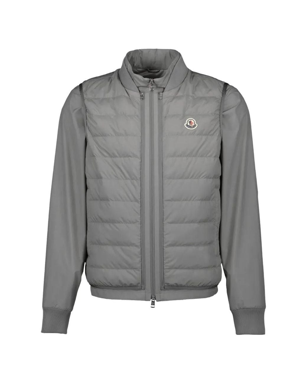 Moncler Gray Verney 3-In- Short Padded Jacket for men