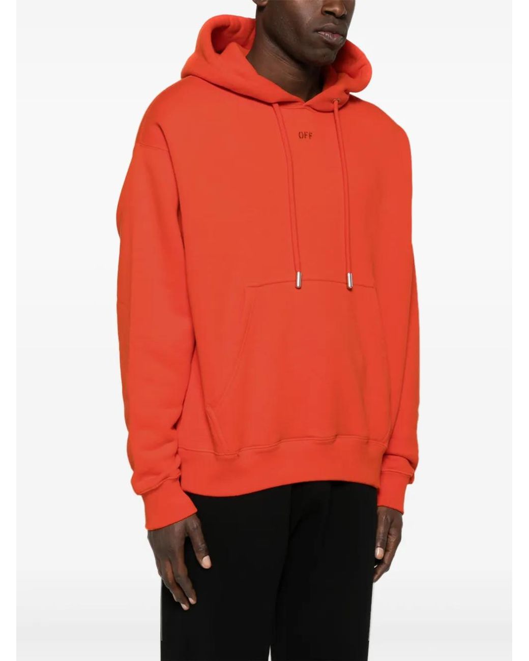 Off-White c/o Virgil Abloh Orange Vibe Arrow Hoodie for men