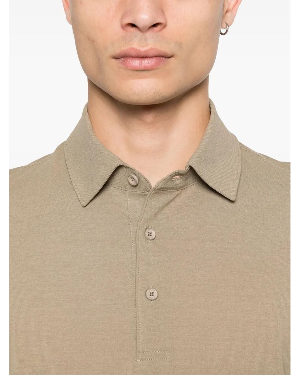 Polo di Herno in Natural da Uomo