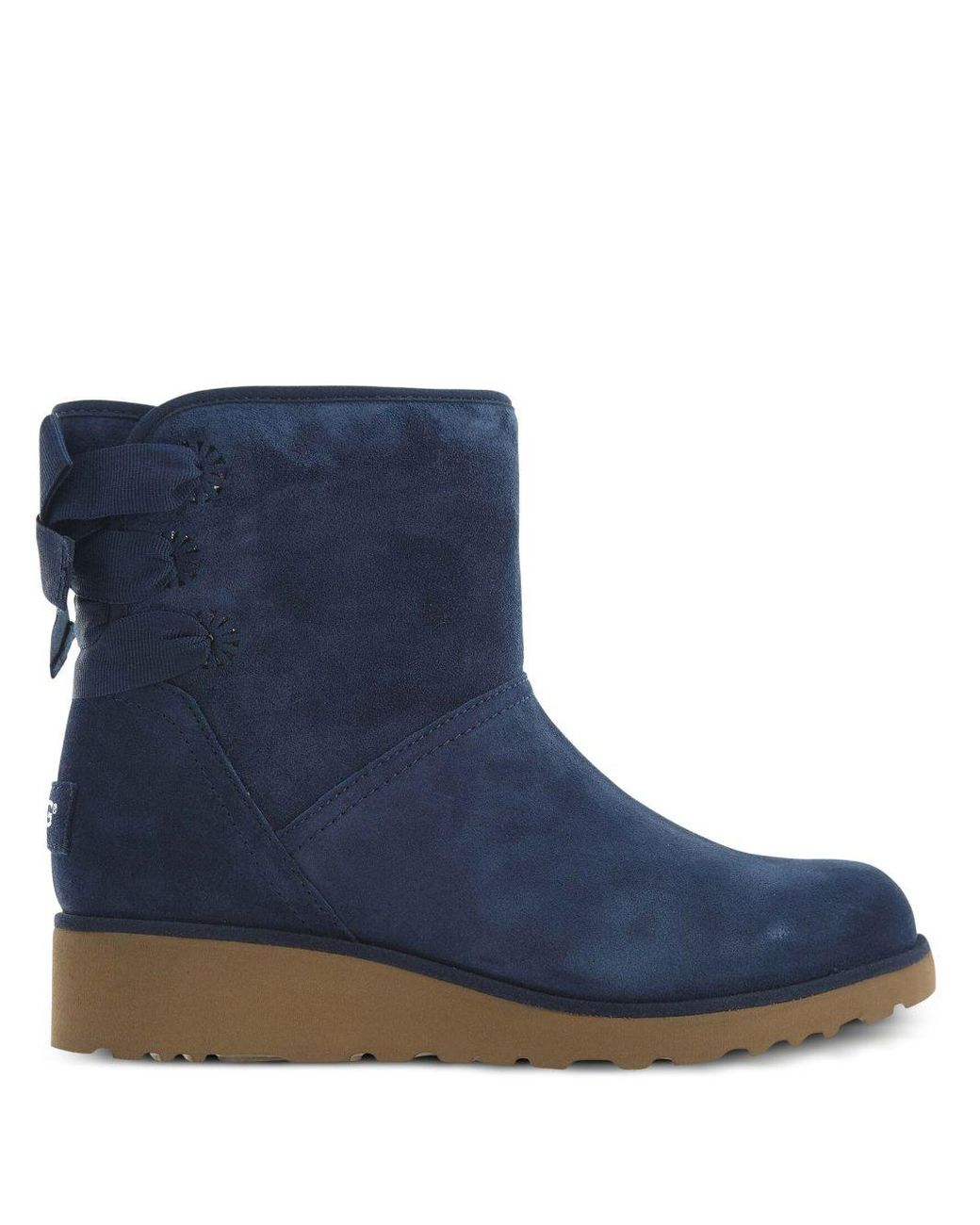 UGG Drew Sunshine Perf Boots in Blue | Lyst