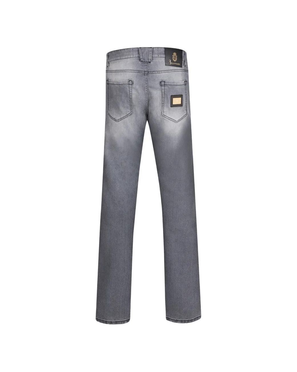 Billionaire Blue Jean Droit À Effet Usé for men