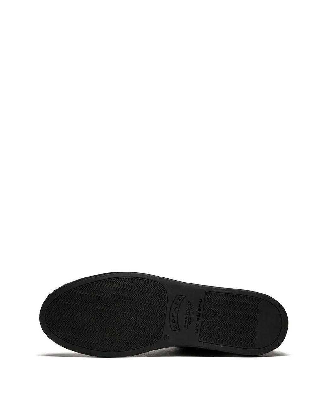 GREATS Black The Royale Chukka X Beastmode High-Top Sneakers for men
